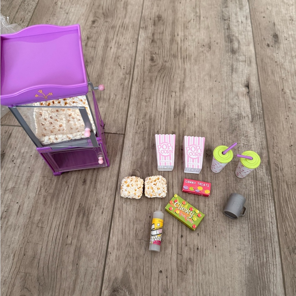 American Girl Popcorn Machine